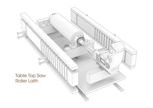 Wood Roller Lathe